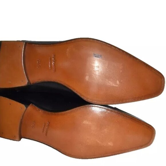 New! Magnanni Cap Toe Oxfords Size 42.5 9.5 Blue Leather 18664 DD435 main image 6